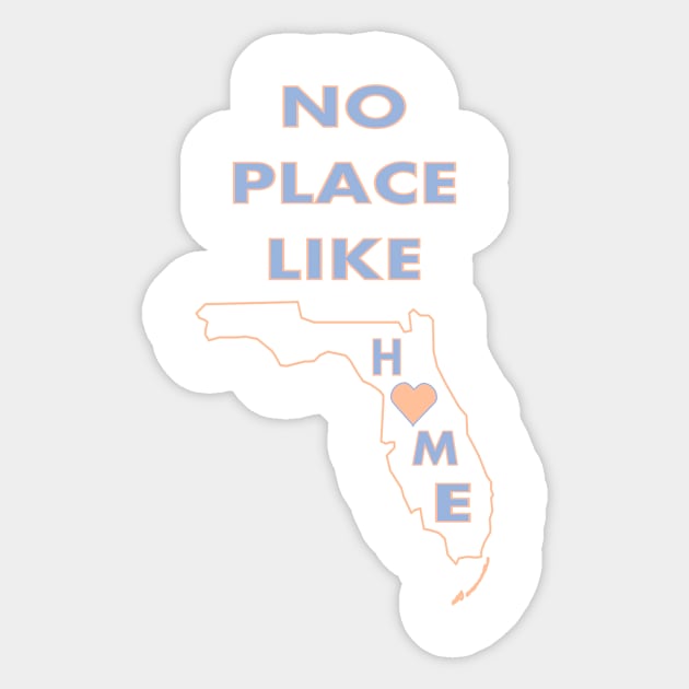 NO PLACE LIKE HOME FL Sticker by STONEYGHOST